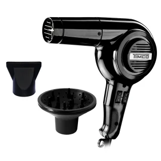 Secadora de Cabello Profesional Estilo Retro con Boquilla y Difusor Timco SP-1600