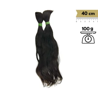 Extensiones de Pelo Natural Suelto Ondulado Remy 40 cm 16" Virgin Hair