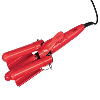 Waflera de Cabello  3 barriles 22 mm Tenaza para Cabello Timco TB337