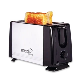 Tostador Eléctrico para Pan 2 Rebanadas Automático Acero Inoxidable Timco Tost288