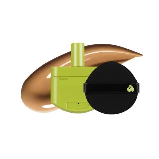 Unleashia Satin Wear Healthy-Green Cushion RE-FEEL (+ Puff)
