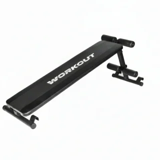 Banco Abatible Universal FLX12 FLEXTER 140* 40* 43-51 cm. Negro