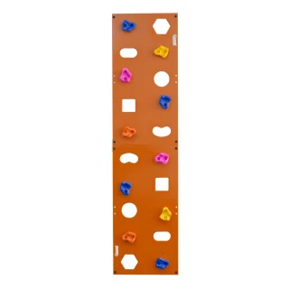 Rocódromo- Muro de Escalada 10 presas con Agujeros ELBRUS 50* 200 cm Naranja