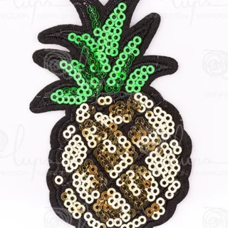 APLICACION LENTEJUELAS PIÑA