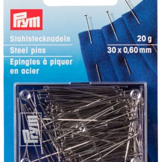 ALFILERES PLATEADOS ACERO 0,50MM