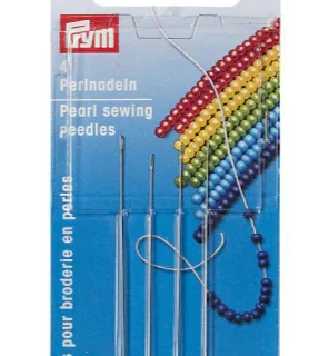 AGUJAS HILAR PERLAS Nº 10 Y 12 ACERO FLEXIBLE