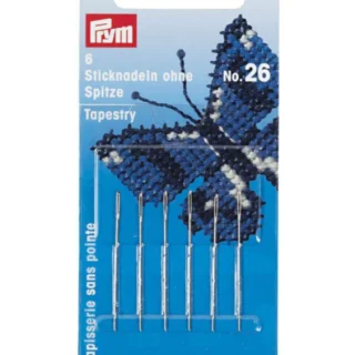 AGUJAS BORDAR SIN PUNTA TAPICERIA Nº 26