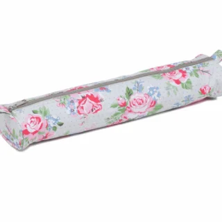 ESTUCHE PALILLOS C/CIERRE ROSAS