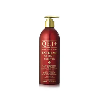 QEI+ PARIS - Loción Corporal Aclarante - Extreme Shine Carrot - Lightening Body Lotion - 16.80 Fl.oz