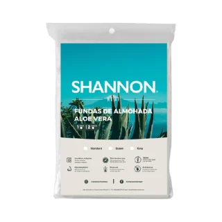 Cobertores de almohadas Aloe Vera Shannon