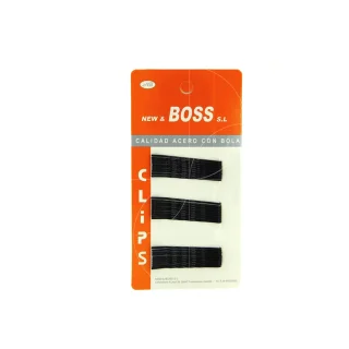 New & Boss - Lot De 30 Pinces - Plates Noires