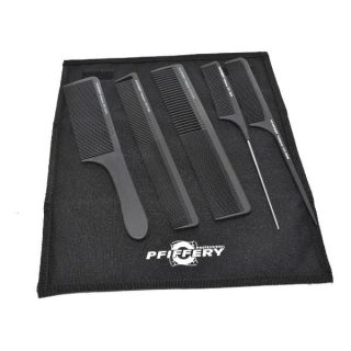 Pfifferry Set de peinillas de carbono 5 piezas