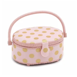 COSTURERO OVAL S ROSADO Y ORO