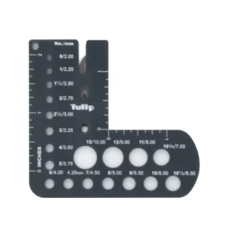 MEDIDOR PALILLOS CON CORTADOR INCORPORADO GRIS