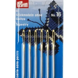 AGUJAS BORDAR SIN PUNTA TAPICERIA Nº 16