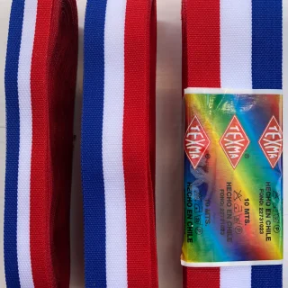 CINTA TRICOLOR 10MTS