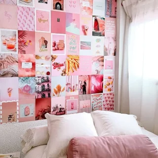 Set de 50 fotos - PINK ISLAND