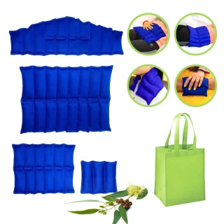 Kit de 4 Compresas de Semillas Aromáticas